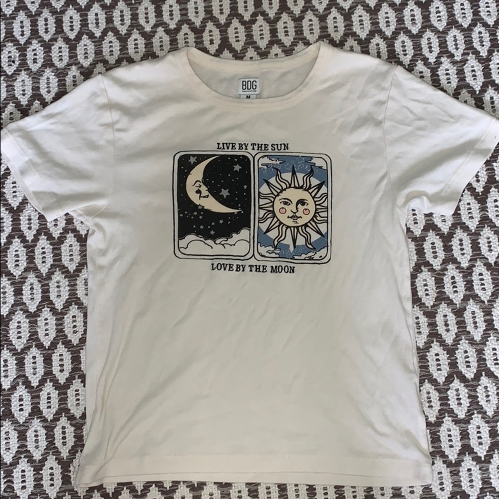 BDG Off White Graphic Tee